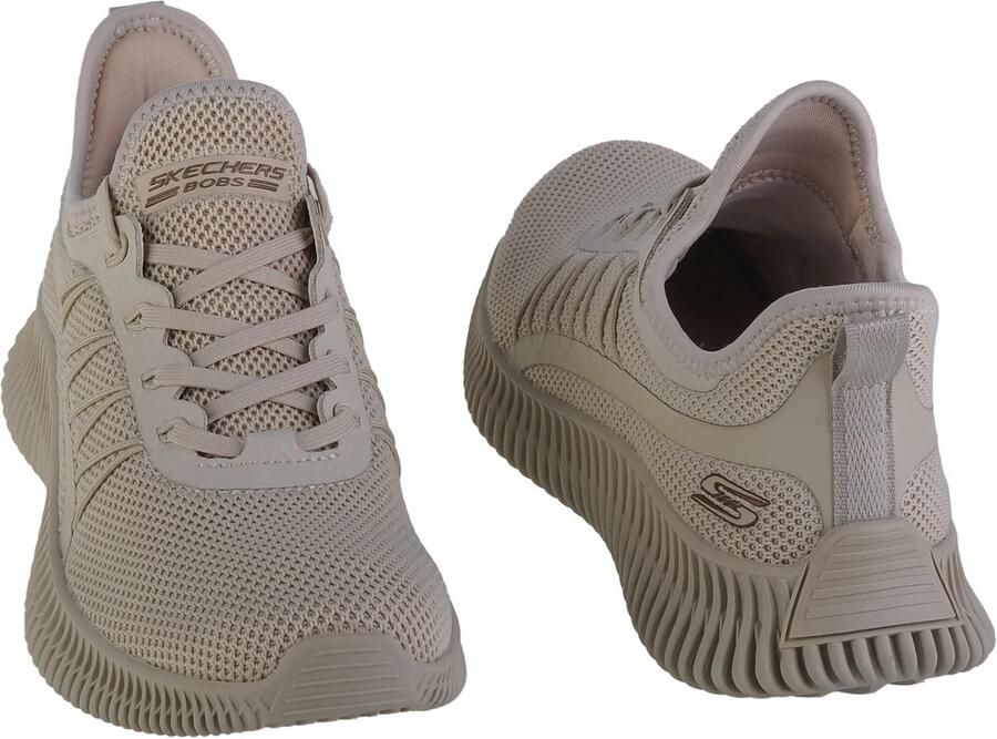 Skechers Bobs Geo-New Aesthetics 117417-TPE Vrouwen Beige Sneakers Sportschoenen - Foto 5