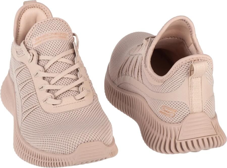 Skechers Bobs Geo-New Aesthetics 117417-TPE Vrouwen Beige Sneakers Sportschoenen - Foto 7