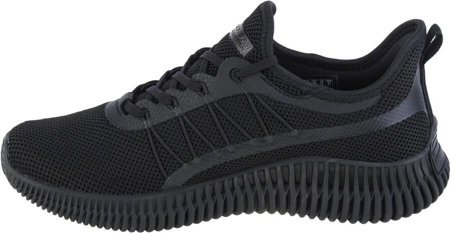 Skechers Bobs Geo-New Aesthetics 117417-BBK Vrouwen Zwart Sneakers Sportschoenen - Foto 5