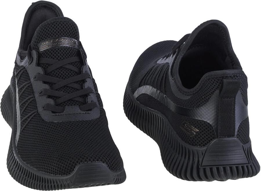 Skechers Bobs Geo-New Aesthetics 117417-BBK Vrouwen Zwart Sneakers Sportschoenen - Foto 6