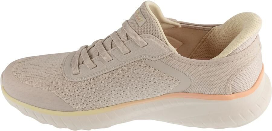 Skechers Slip-Ins Bobs Squad Chaos Vrouwen Beige Sneakers - Foto 2