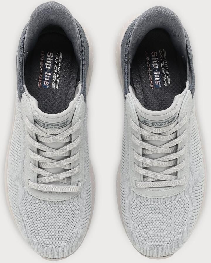 SKECHERS Sneakers laag 'BOBS SQUAD CHAOS CURRENT MU' grijs donkergrijs - Foto 3