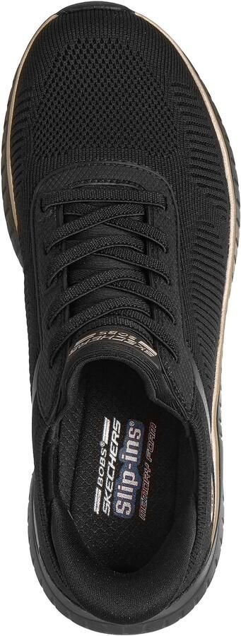 Skechers Bobs sqaud Chaos CURRENT MUSE sportschoenen voor dames Black Rose Gold - Foto 14