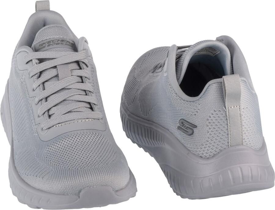Skechers Sport BOBS SQUAD CHAOS FACE OFF Sneakers Dames grijs 117209 LTGY - Foto 2