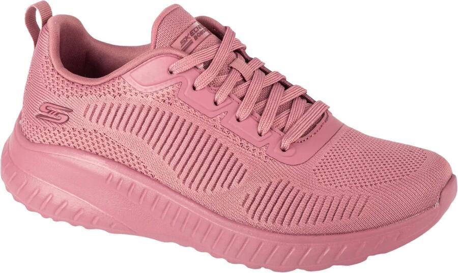 Skechers Sneakers BOBS SQUAD CHAOS FACE OFF Vrijetijdsschoen lage schoen veterschoen met comfort binnenschoen - Foto 6