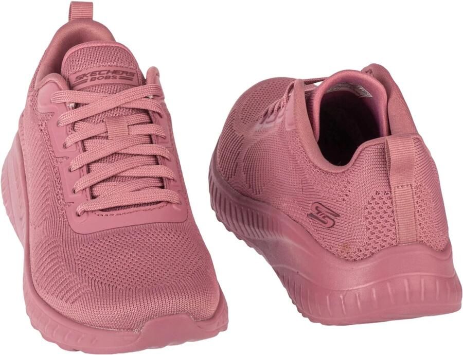 Skechers Sneakers BOBS SQUAD CHAOS FACE OFF Vrijetijdsschoen lage schoen veterschoen met comfort binnenschoen - Foto 2