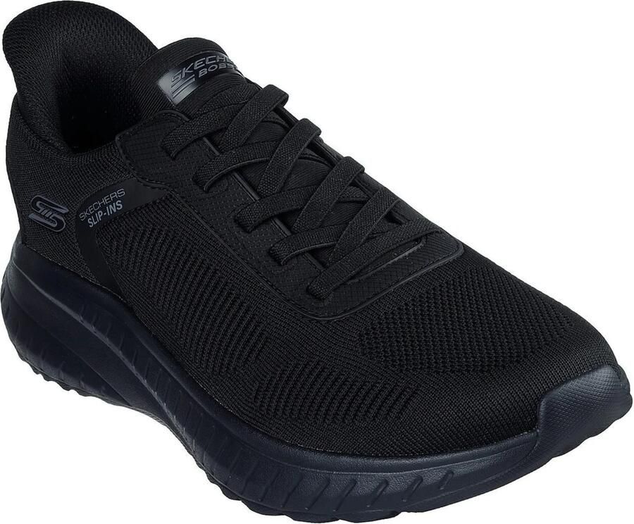Skechers Slip-Ins: BOBS Squad Chaos Solid Step slip-ins Mannen Zwart Sneakers - Foto 2