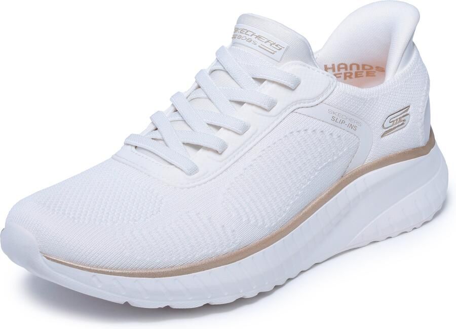 Skechers Slip-ins Bobs Sport™ Squad Chaos Current Muse Schoenen Wit Vrouw - Foto 4