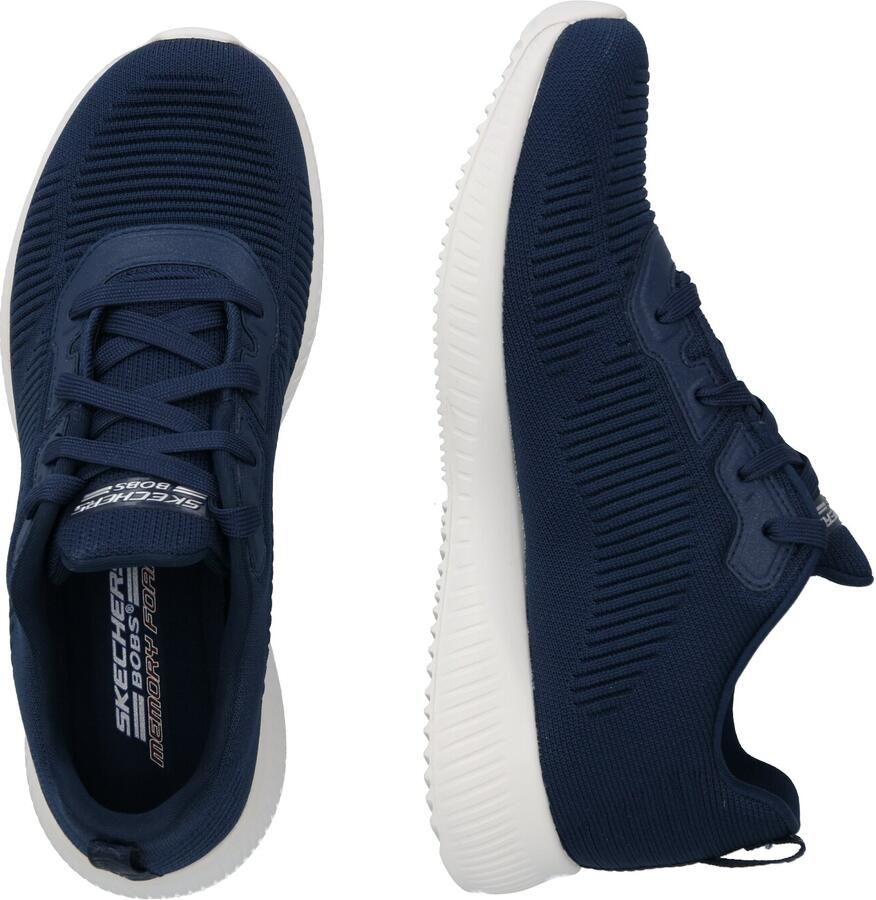 Skechers Sneakers BOBS SQUAD TOUGH TALK Veterschoen vrijetijdsschoen trainingsschoen in brei-look - Foto 8