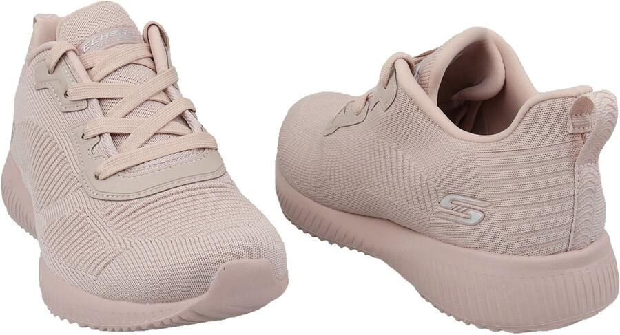 Skechers Bobs Squad Tough Talk dames sneakers Roze Extra comfort Memory Foam - Foto 4