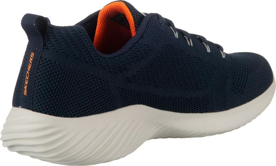 SKECHERS Sneakers laag 'Bounder' donkerblauw grijs oranje - Foto 3