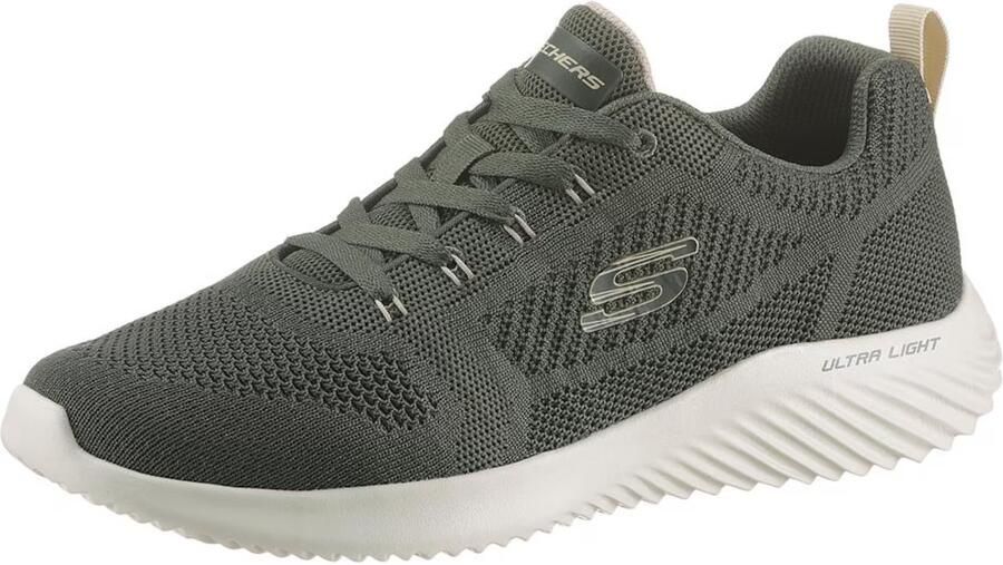 Skechers Bounder-Rinstet Heren Sneakers Olive - Foto 2