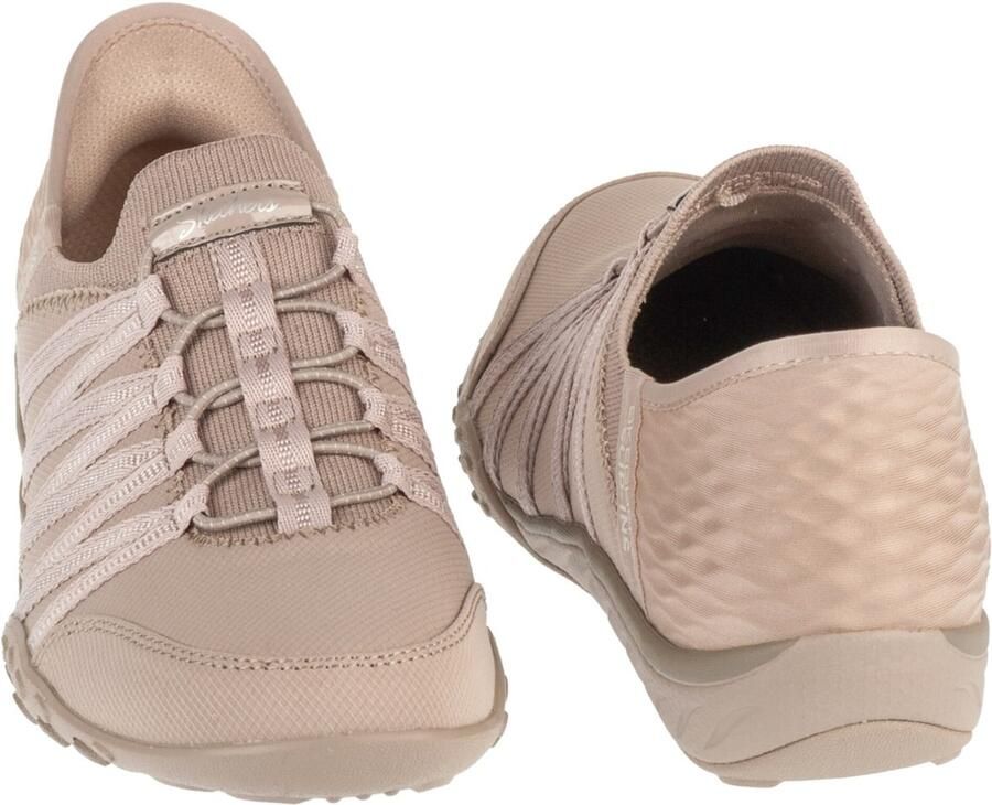 Skechers Slip-ins: Breathe Easy Roll With Me 100593-TPE Vrouwen Beige Sneakers - Foto 2