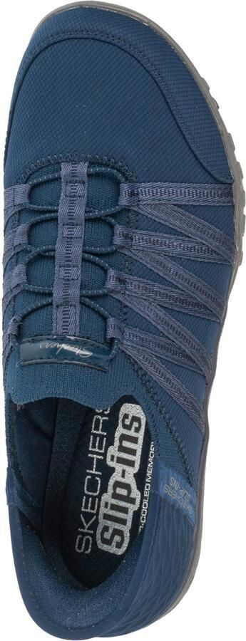 Skechers Slip-on sneakers BREATHE-EASY-ROLL-WITH-ME Vrijetijdsschoen geschikt voor machinewas - Foto 3