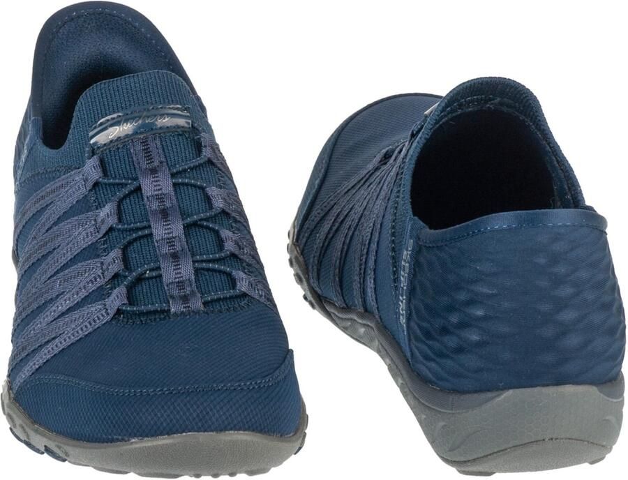 Skechers Slip-on sneakers BREATHE-EASY-ROLL-WITH-ME Vrijetijdsschoen geschikt voor machinewas - Foto 2