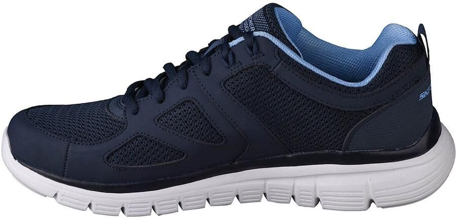 Skechers Burns Agoura 52635-NVY Mannen Marineblauw Sneakers Sportschoenen - Foto 5