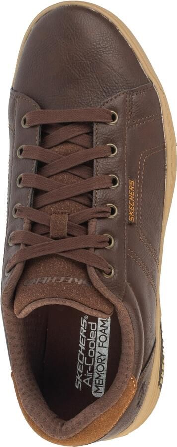 SKECHERS Sneakers laag 'Cavell Hensley' donkerbruin - Foto 7