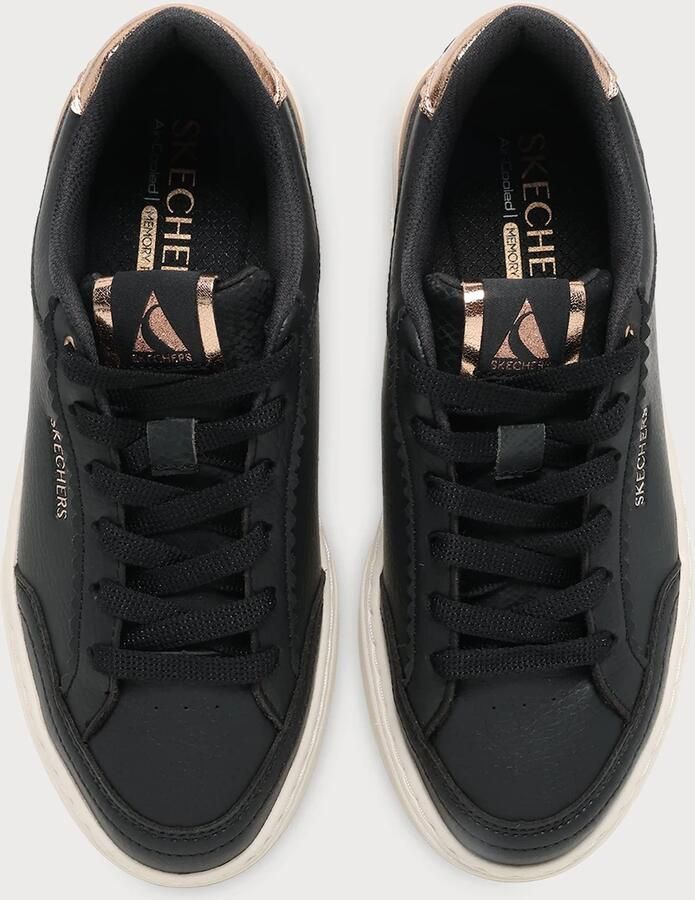 Skechers Central Everyday Icon 185550-BLK damessneaker zwart - Foto 5