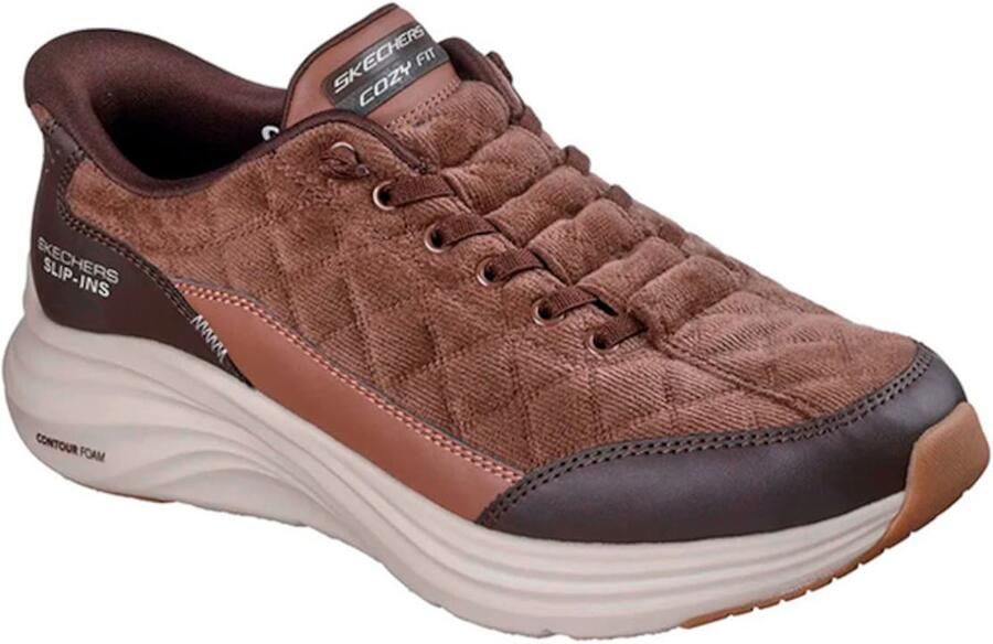 SKECHERS Sneakers laag 'CONTOUR FOAM-CORDELUX' cognac ombergrijs donkerbruin - Foto 10
