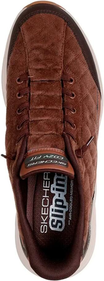 SKECHERS Sneakers laag 'CONTOUR FOAM-CORDELUX' cognac ombergrijs donkerbruin - Foto 11