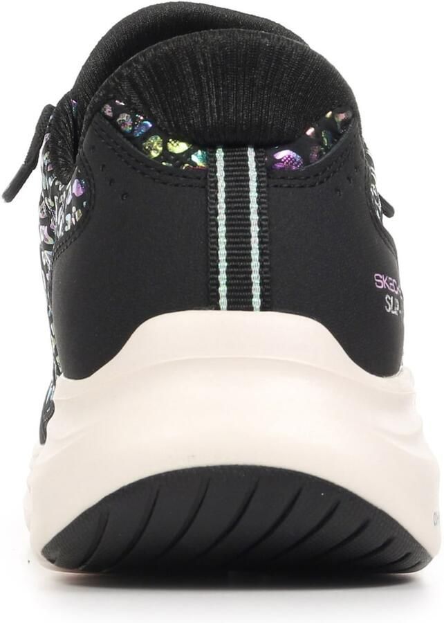 SKECHERS Sneakers laag 'CONTOUR FOAM-RADIANT GLOW' groen lila zwart - Foto 5