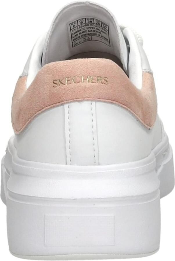 Skechers Cordova Classi ?? Best Behavior 185060-WPK Vrouwen Wit Sneakers - Foto 4