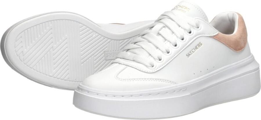 Skechers Cordova Classi ?? Best Behavior 185060-WPK Vrouwen Wit Sneakers - Foto 7