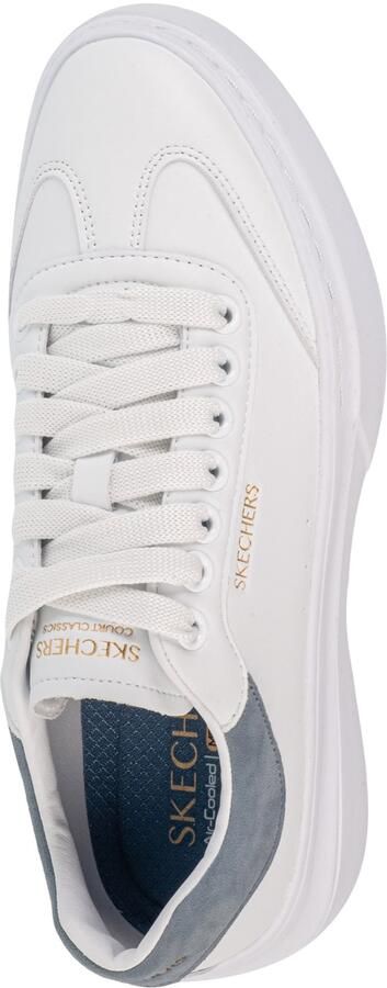 Skechers Cordova Classi ?? Best Behavior 185060-WBL Vrouwen Wit Sneakers - Foto 4