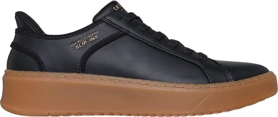 Skechers Slip-Ins: Court Break Suit Sneaker Mannen Zwart Sneakers - Foto 4
