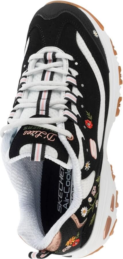 Skechers D Lites Vrouwen Zwart Sneakers - Foto 3