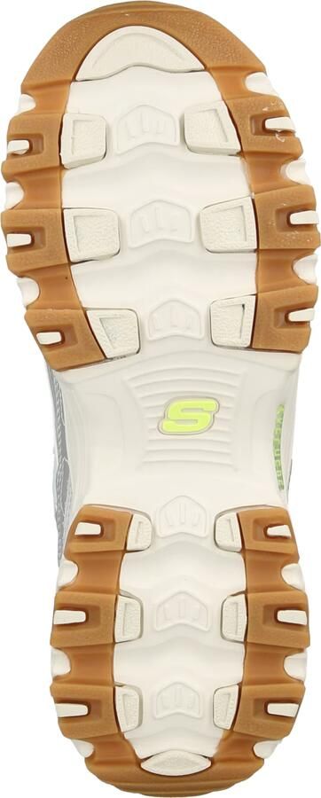 SKECHERS Sneakers laag 'DAZZLING SHINE' lichtgrijs zilver wit - Foto 5