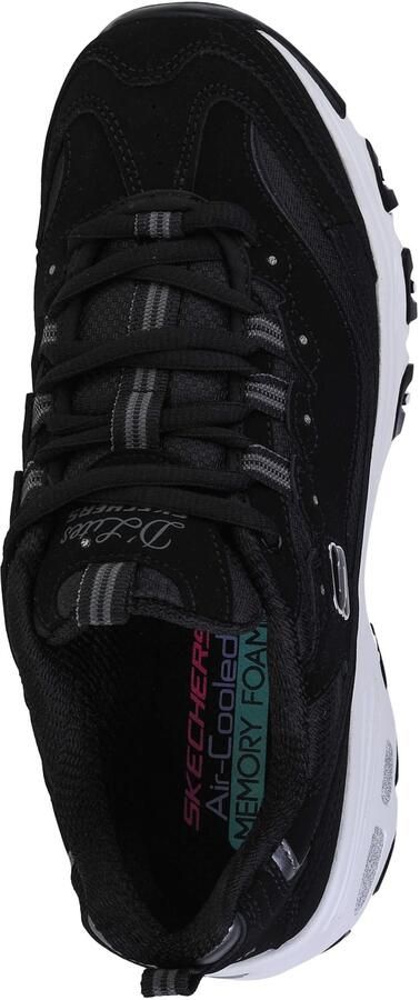 Skechers Sportieve leren sneakers voor actieve vrouwen Black Dames - Foto 3