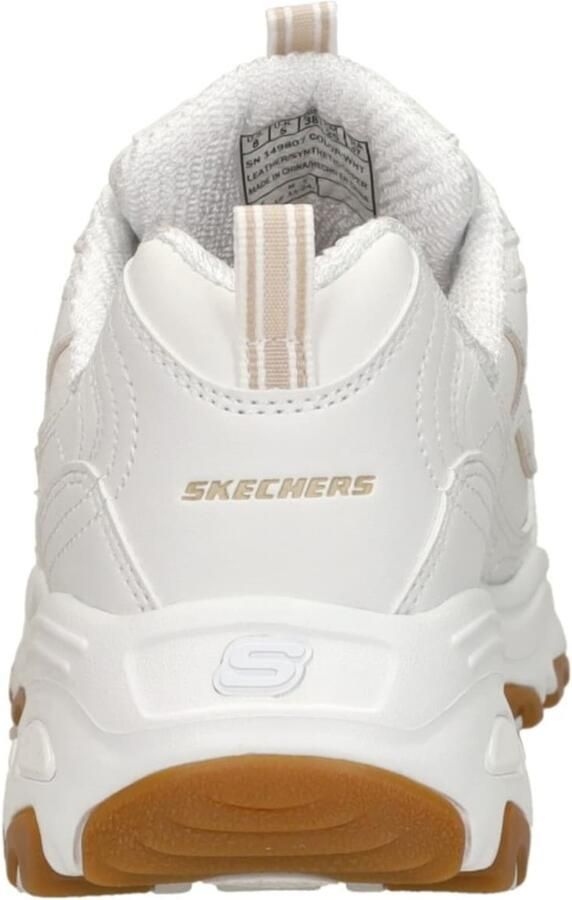 Skechers D'LITES GOOD NEUTRAL 149807-WHT Female White Comfortable Shoes Female 149807-WHT White - Foto 11