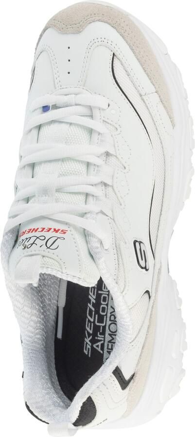 Skechers D'Lites New Heat Dames Sneakers Wit Zwart - Foto 4