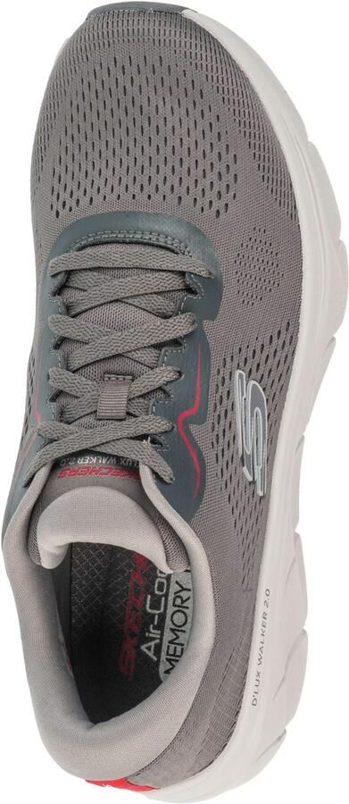 SKECHERS Sneakers laag ' D'Lux Walker 2.0 Swave' grijs - Foto 4
