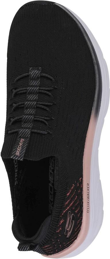 Skechers D'Lux Walker Let It Glow Vrouwen Zwart Sneakers Sportschoenen - Foto 7