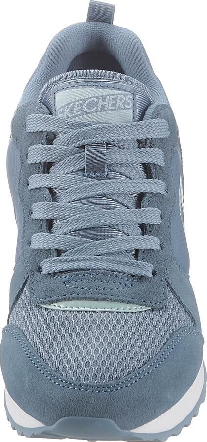 Skechers Sneakers Nylon Quarter Lace Up Jogger modieuze contrast look - Foto 4