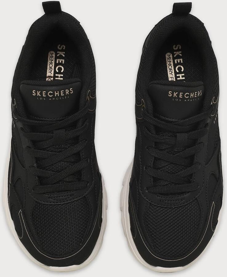 Skechers E Clypse Lite Lunar Walks dames sneakers zwart Extra comfort Memory Foam - Foto 5