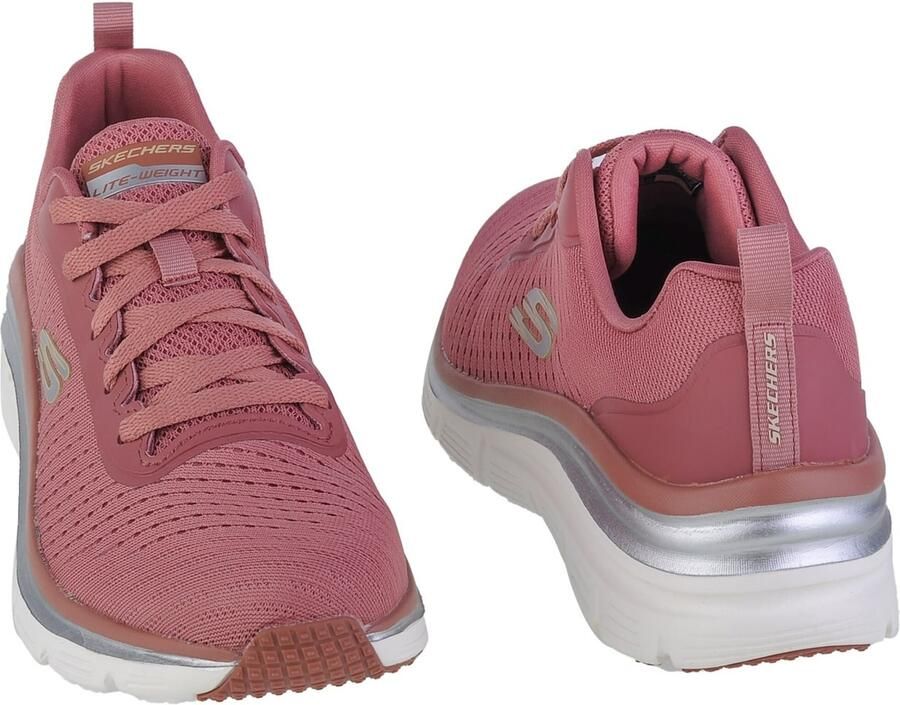 Skechers Fashion Fit Make Moves 149277-ROS Vrouwen Roze Sneakers - Foto 5