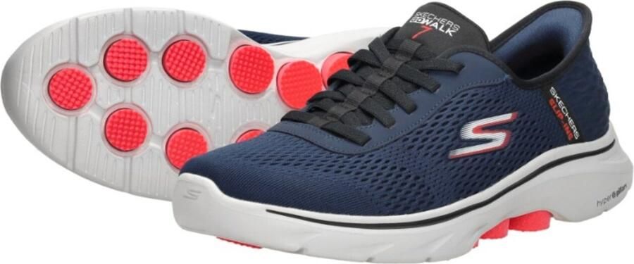 Skechers Stijlvolle Herensneaker voor dagelijks gebruik Blue Heren - Foto 9