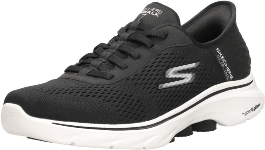 Skechers Slip-ins Go Walk 7 Free Hand 2 Heren Instappers Zwart - Foto 2
