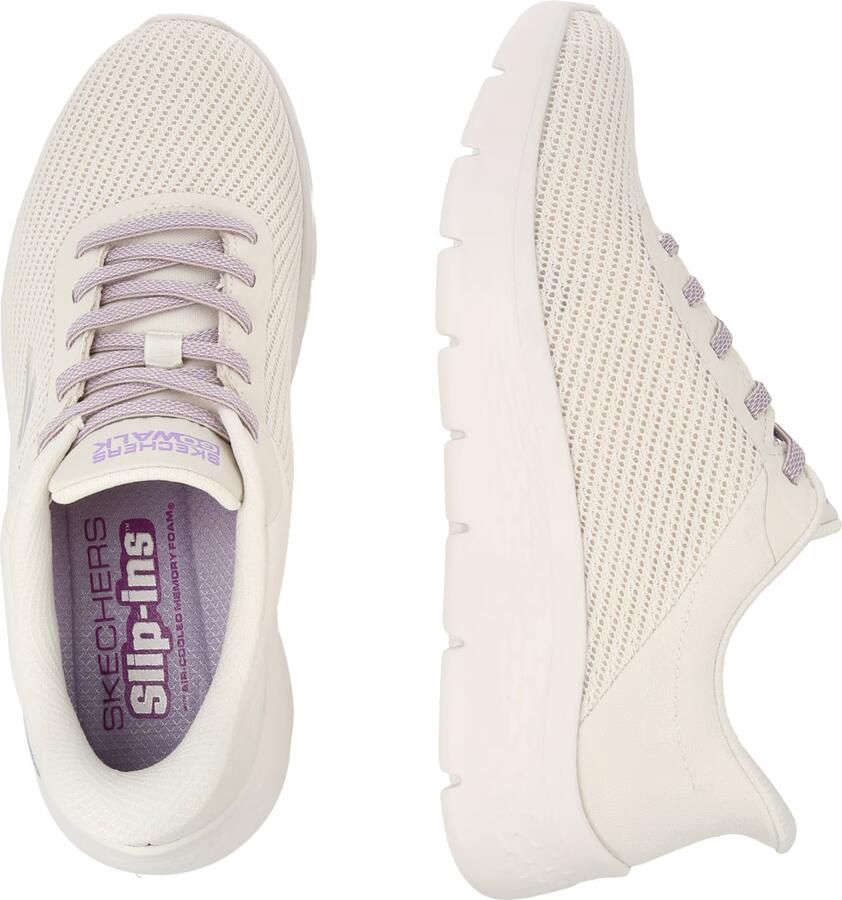 SKECHERS Sneakers laag 'GO WALK FLEX CARLA' lila zilver offwhite - Foto 4