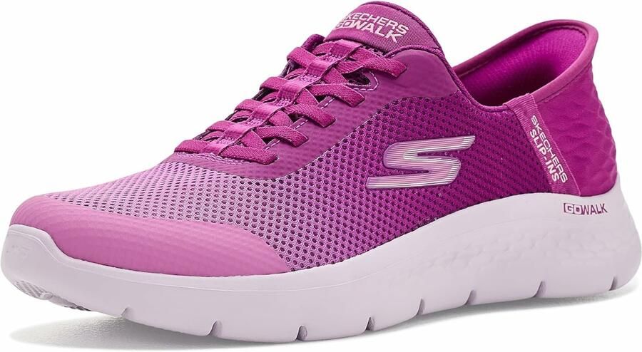 SKECHERS Sneakers laag 'GO WALK Flex Grand Entry' roze gemêleerd