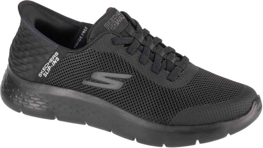 Skechers Slip-ins Go Walk Flex Hands Up Heren Instappers Zwart - Foto 12