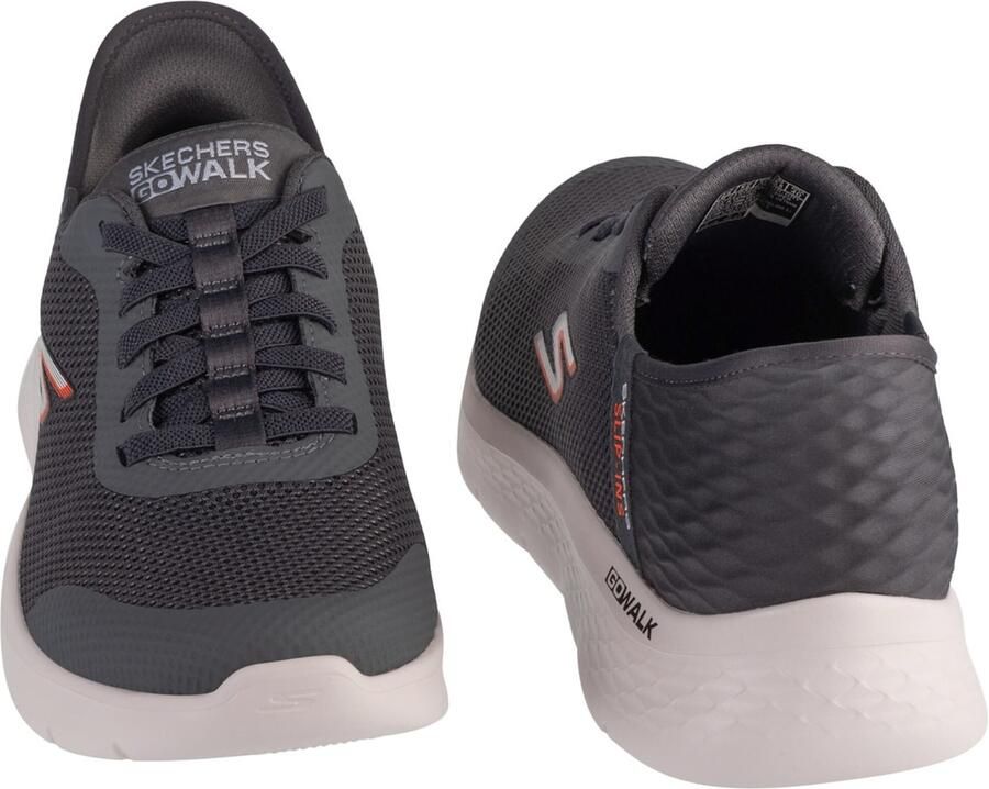 Skechers Slip-Ins: Go Walk Flex Hands Up 216324-GRY Mannen Grijs Sneakers - Foto 6