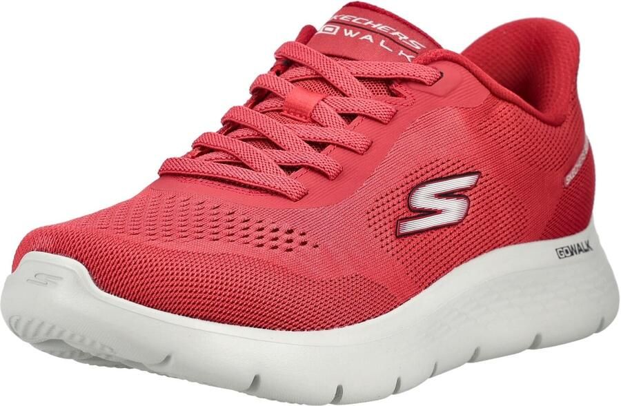 Skechers Heren Go Walk Flex Master Slip-On Sneaker 216924 RED - Foto 3