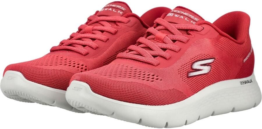Skechers Heren Go Walk Flex Master Slip-On Sneaker 216924 RED - Foto 6