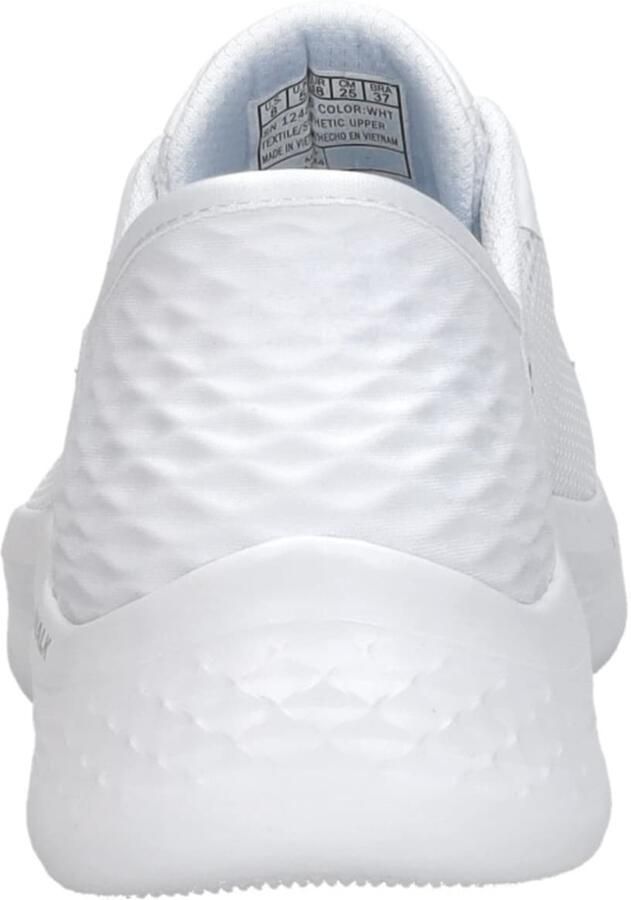 SKECHERS Sneakers laag 'Slipper Damen 124836 WHT Textil in weiß' wit - Foto 4