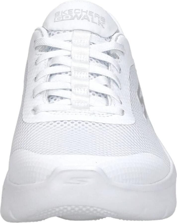 SKECHERS Sneakers laag 'Slipper Damen 124836 WHT Textil in weiß' wit - Foto 3