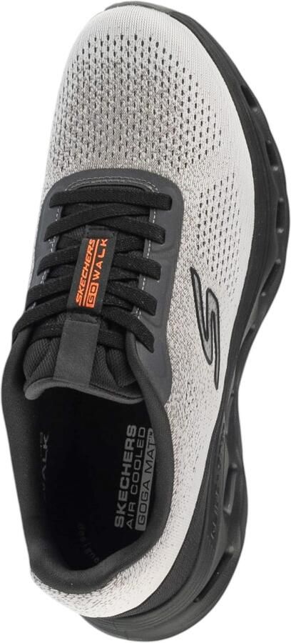 Skechers Go Walk Glide-Step 2.0 VIC Mannen Grijs Sportschoenen - Foto 4
